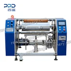 Halfautomatische aluminiumfolie rewinder